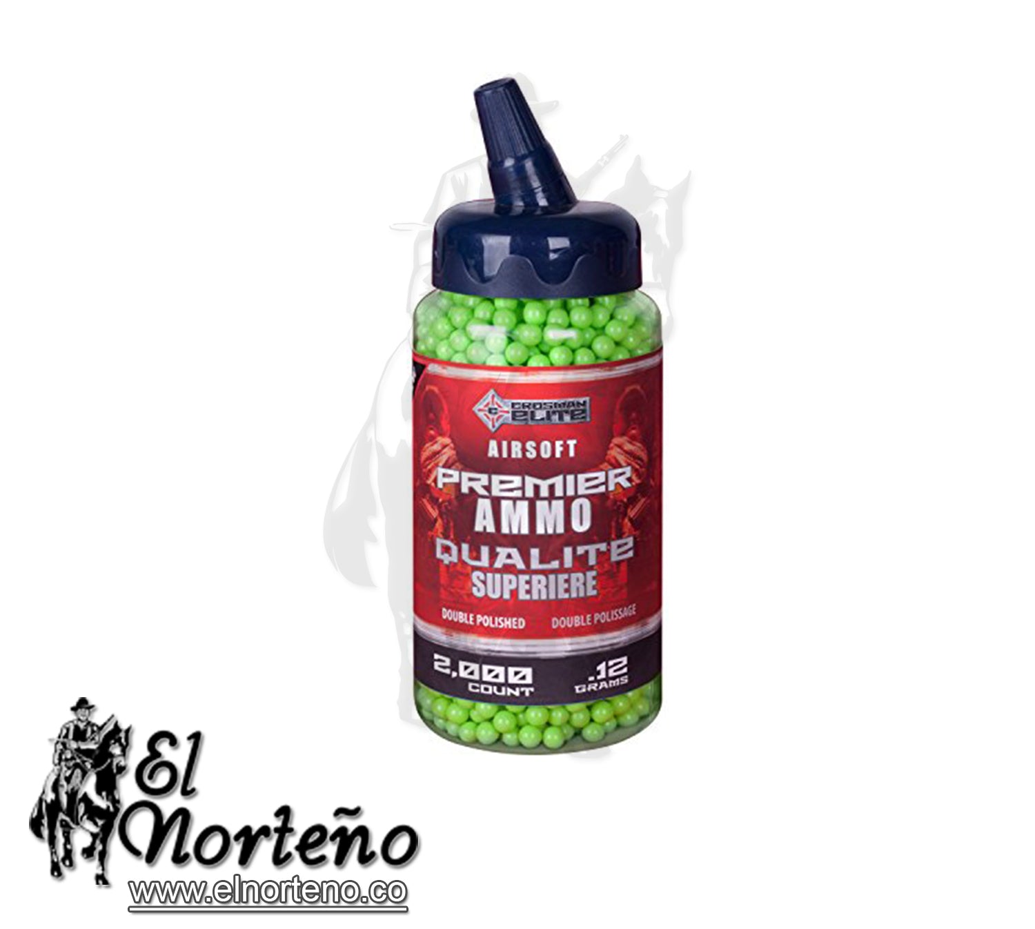 BALIN CROSMAN 0.12 GR TARRO X 2000