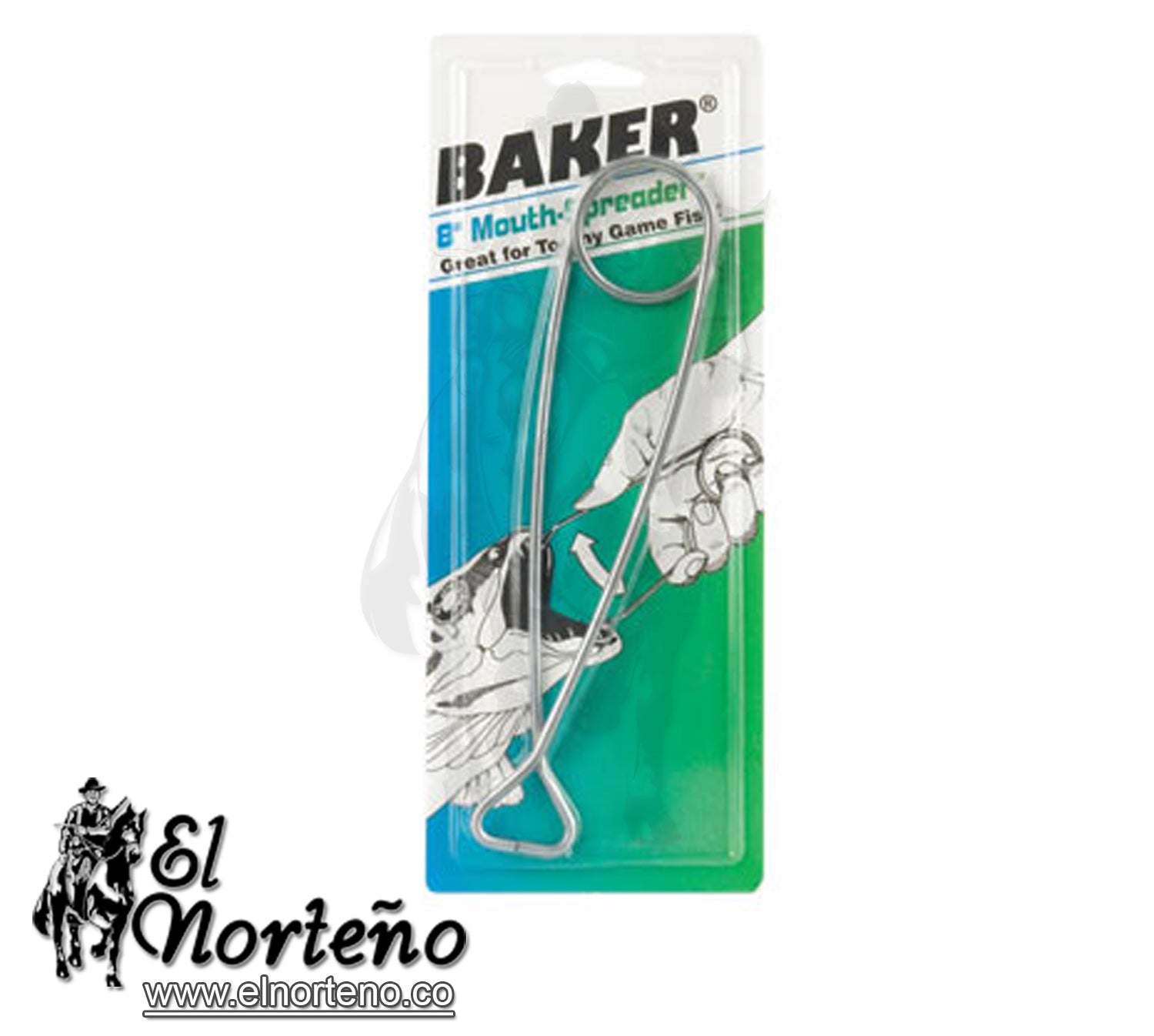 ABRIDOR DE BOCAS DE ACERO GALVANIZADO 8" BAKER