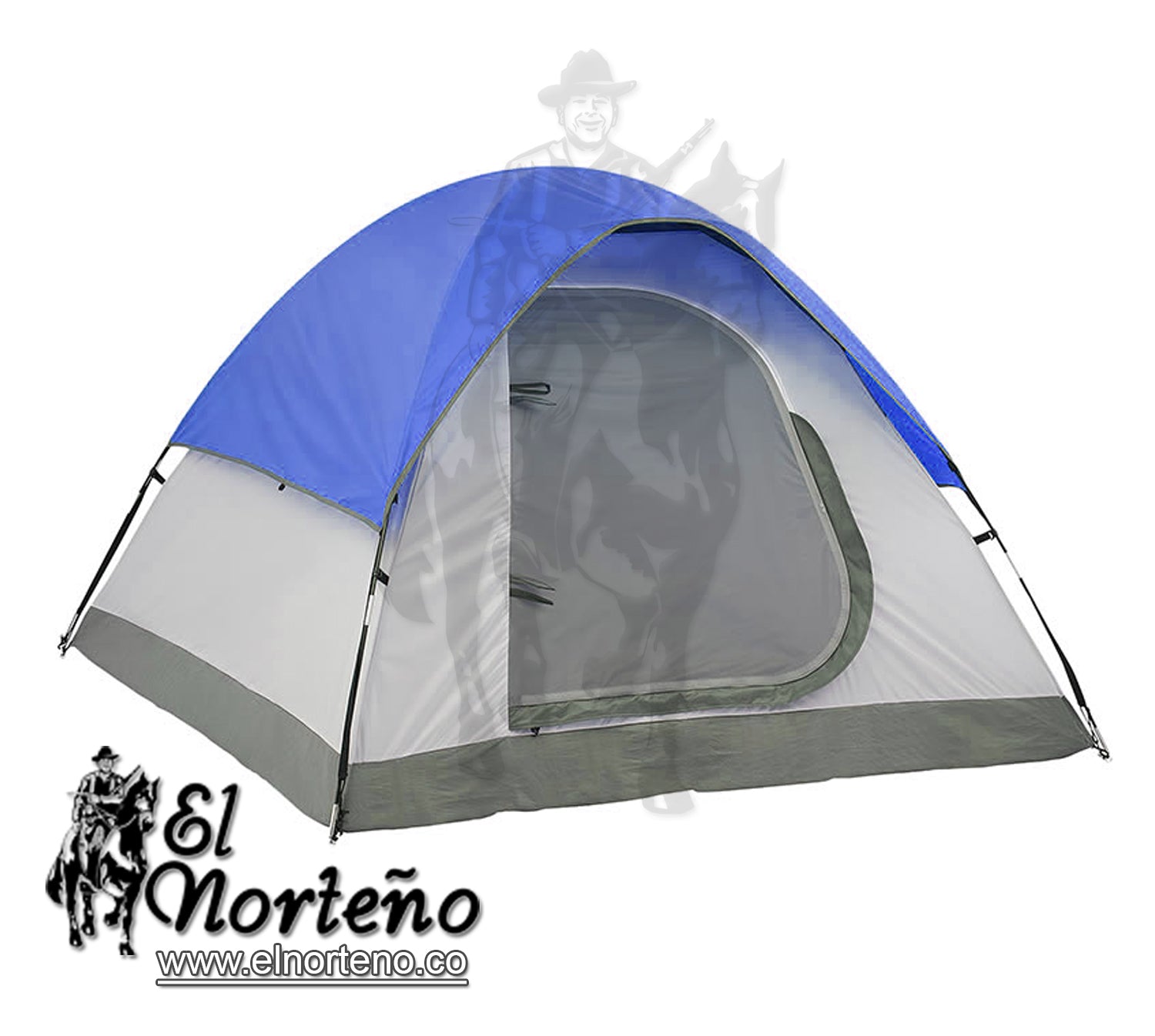 CARPA 2P CORAL AZUL COLEMAN