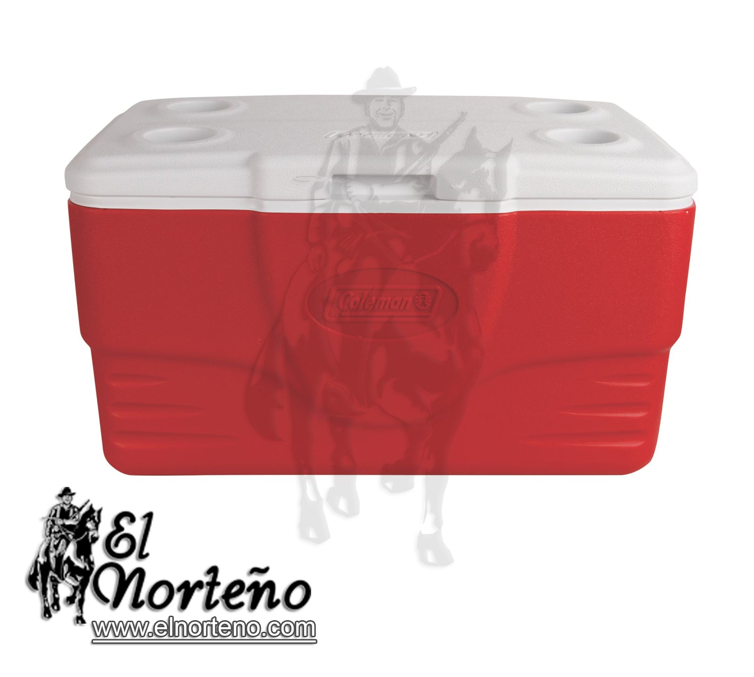 HIELERA 50QT ROJA COLEMAN