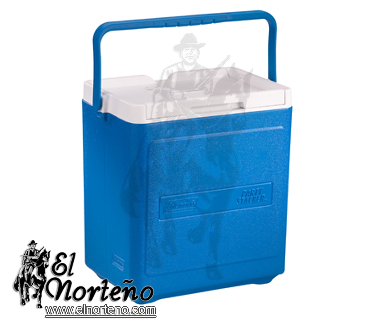 HIELERA PARTY STAKER AZUL COLEMAN  20 LATAS