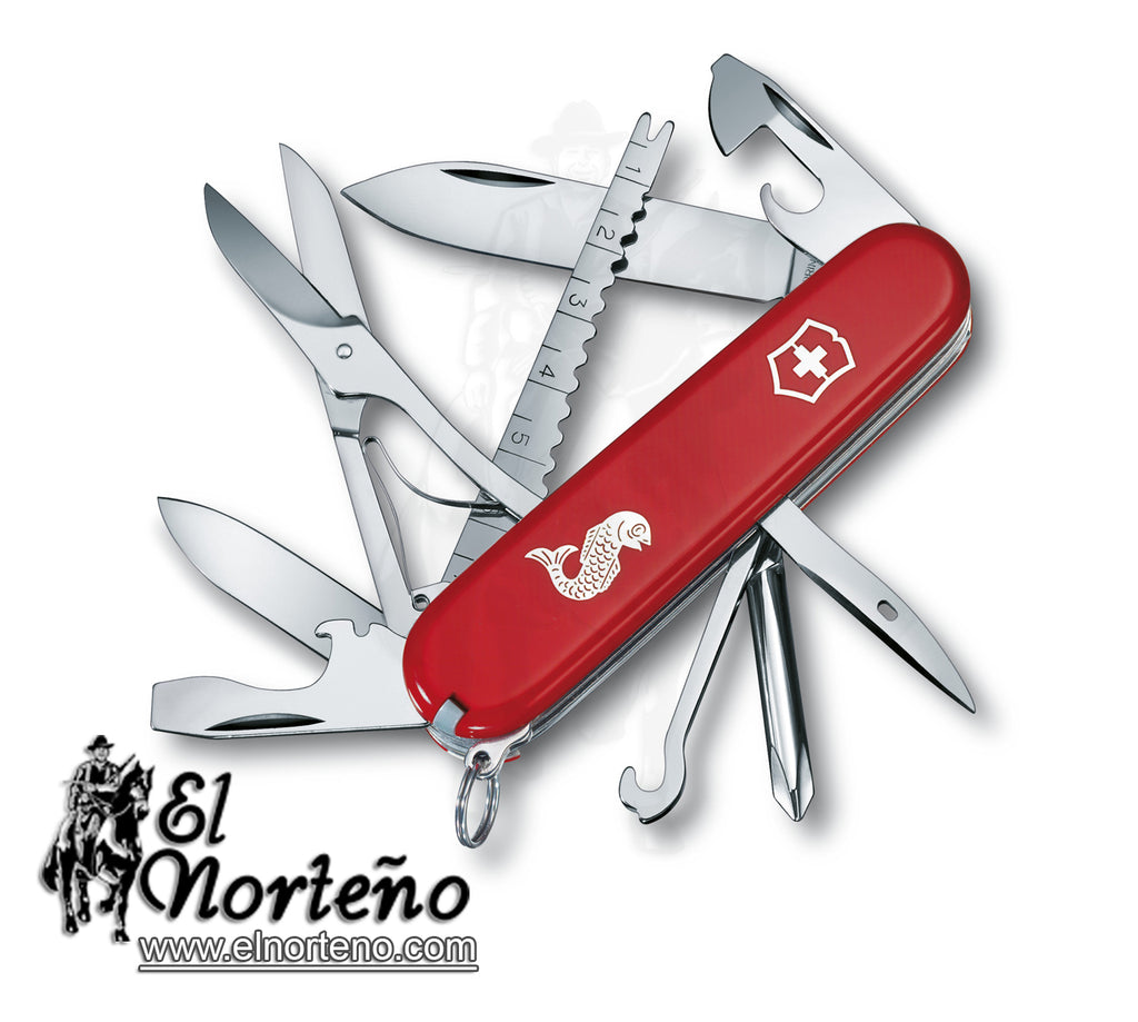 NAVAJA VICTORINOX FISHERMAN ROJO