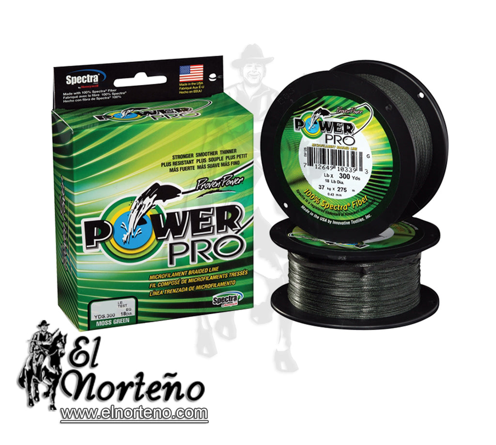 NYLON POWER PRO 20-300-G   VERDE