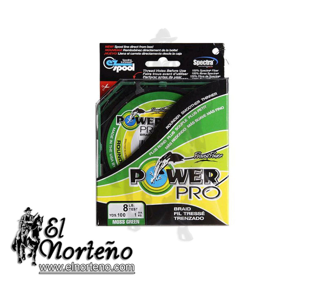 NYLON POWER PRO 8-100-G  VERDE