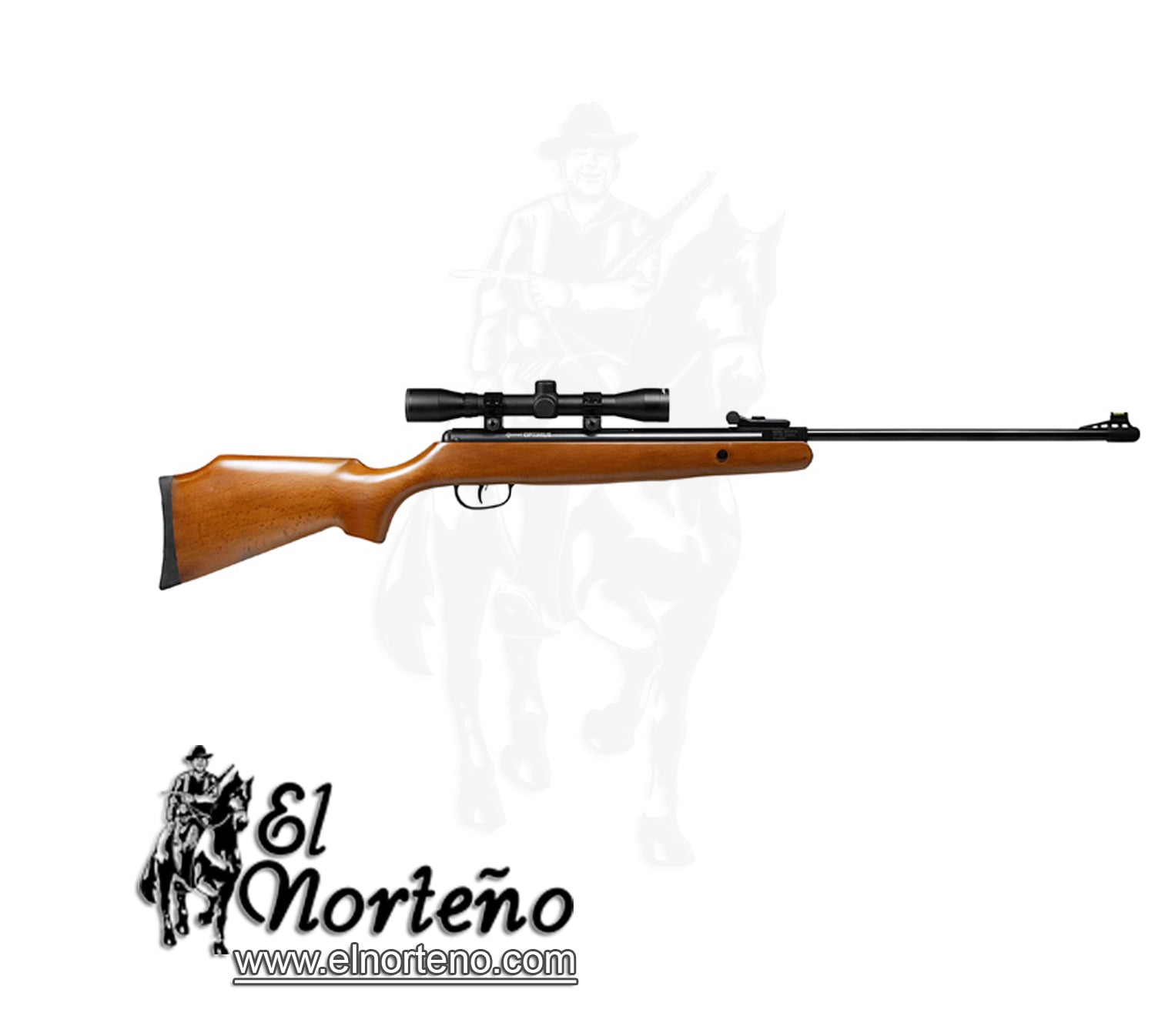 RIFLE CROSMAN OPTIMUS 5.5 CON MIRA