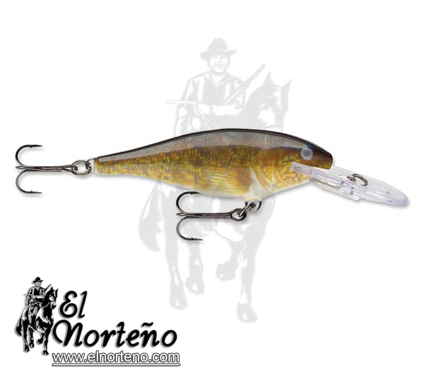 CARNADA RAPALA SR-5  SR05W WALLEYE
