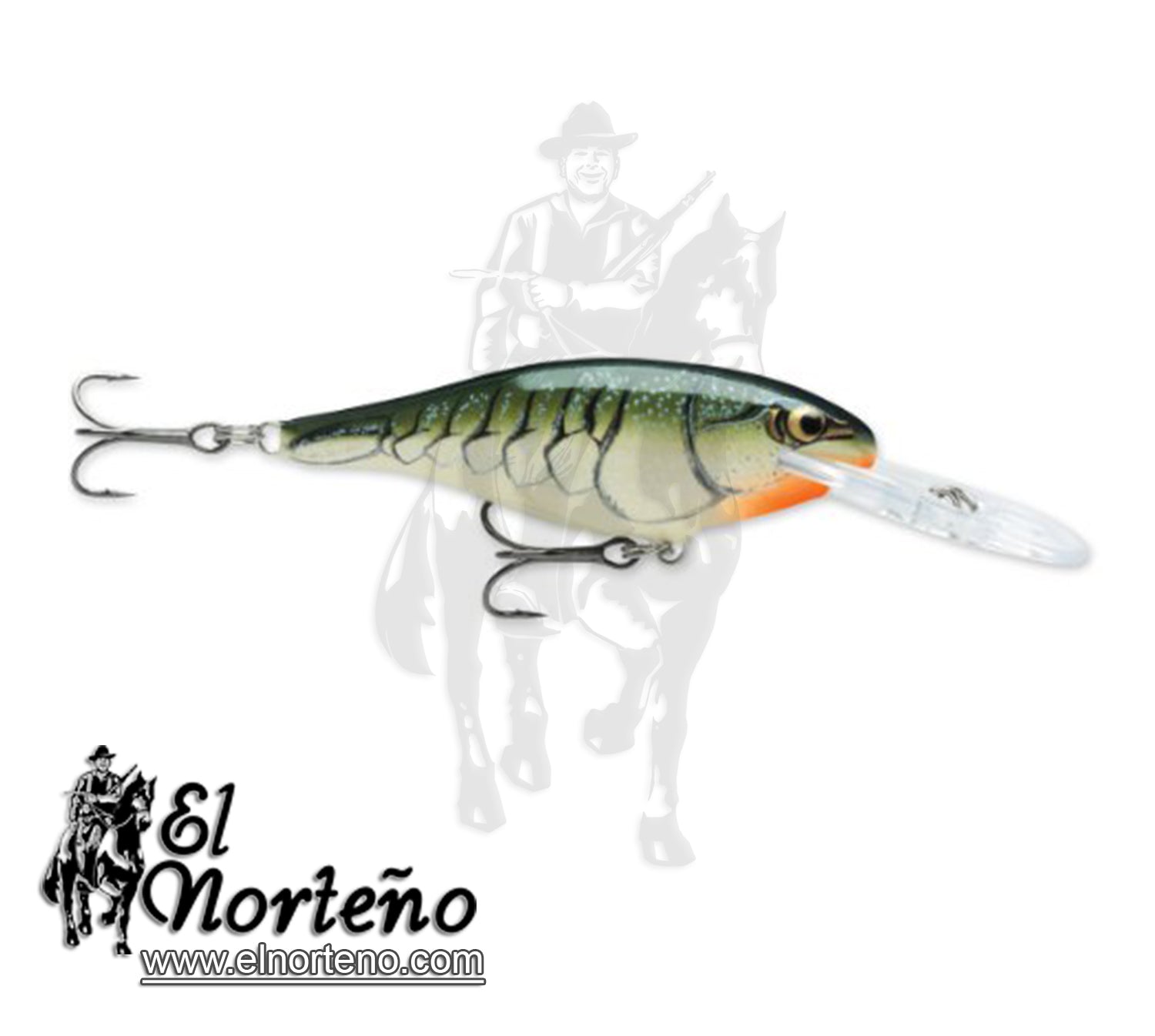 CARNADA RAPALA SR-5 SR05OGCW OLIVE GREEN CRAW