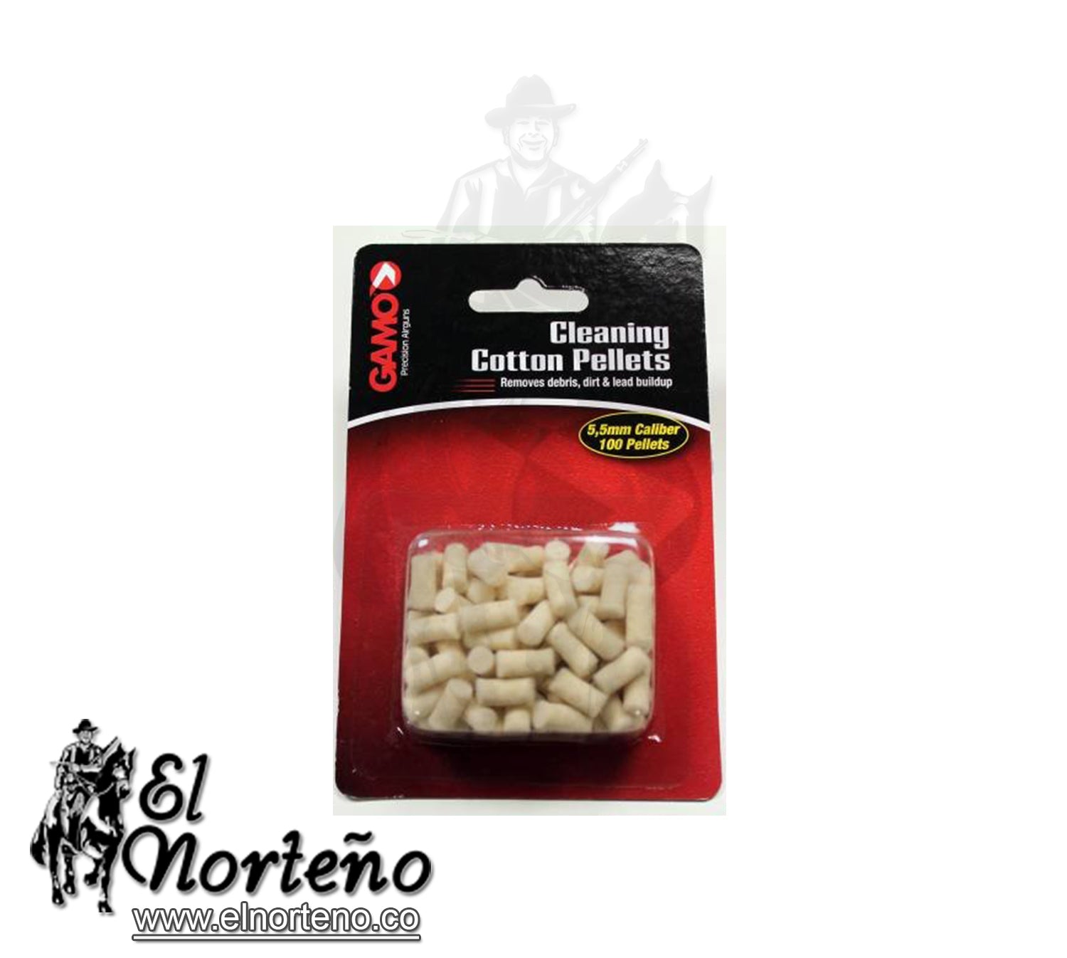 ALGODONES LIMPIEZA GAMO TIPO DIABOLO 5.5