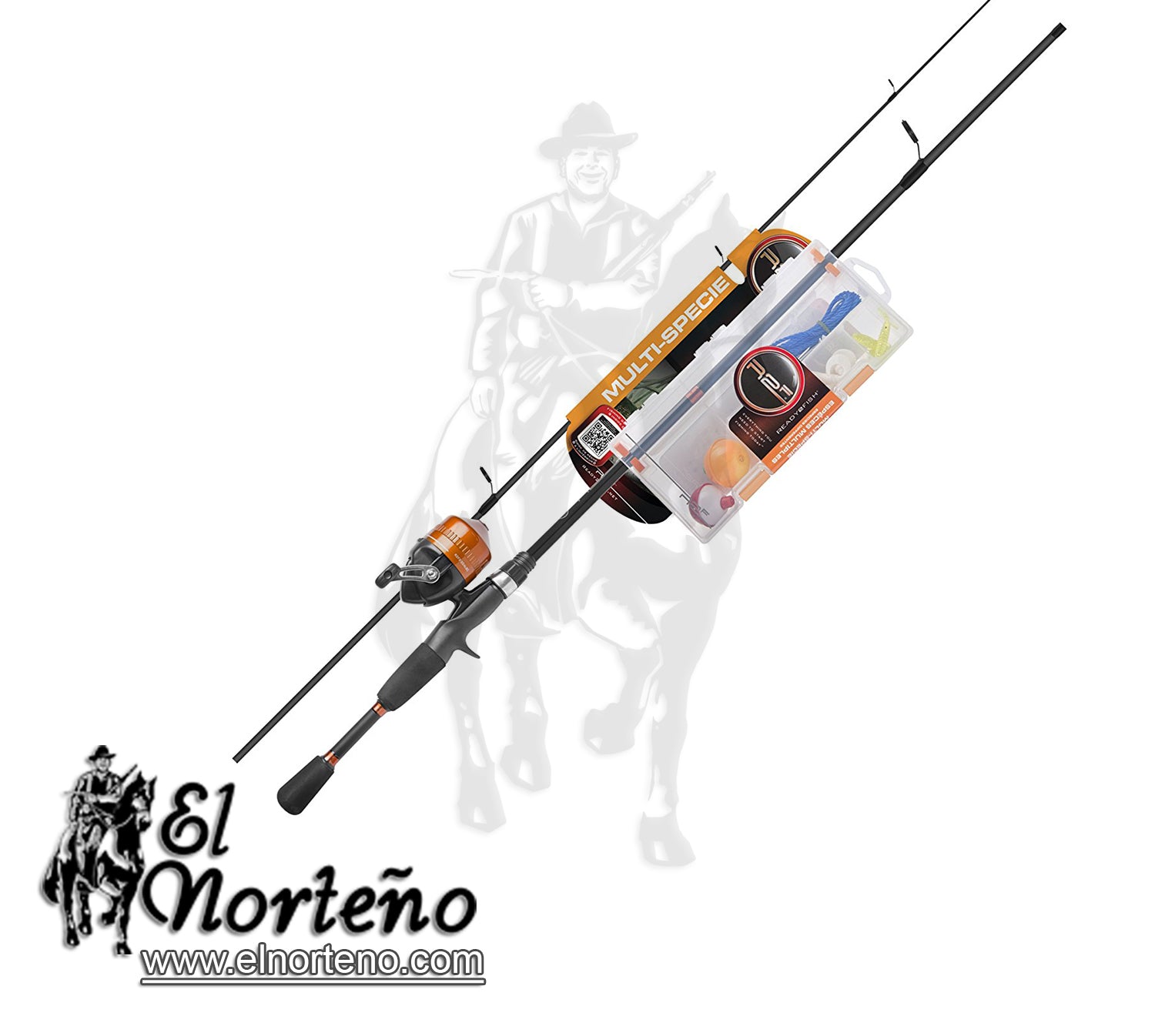 COMBO CAÑA SPINNING R2F MULTI-SPECIE + KIT R2F2-ALSC