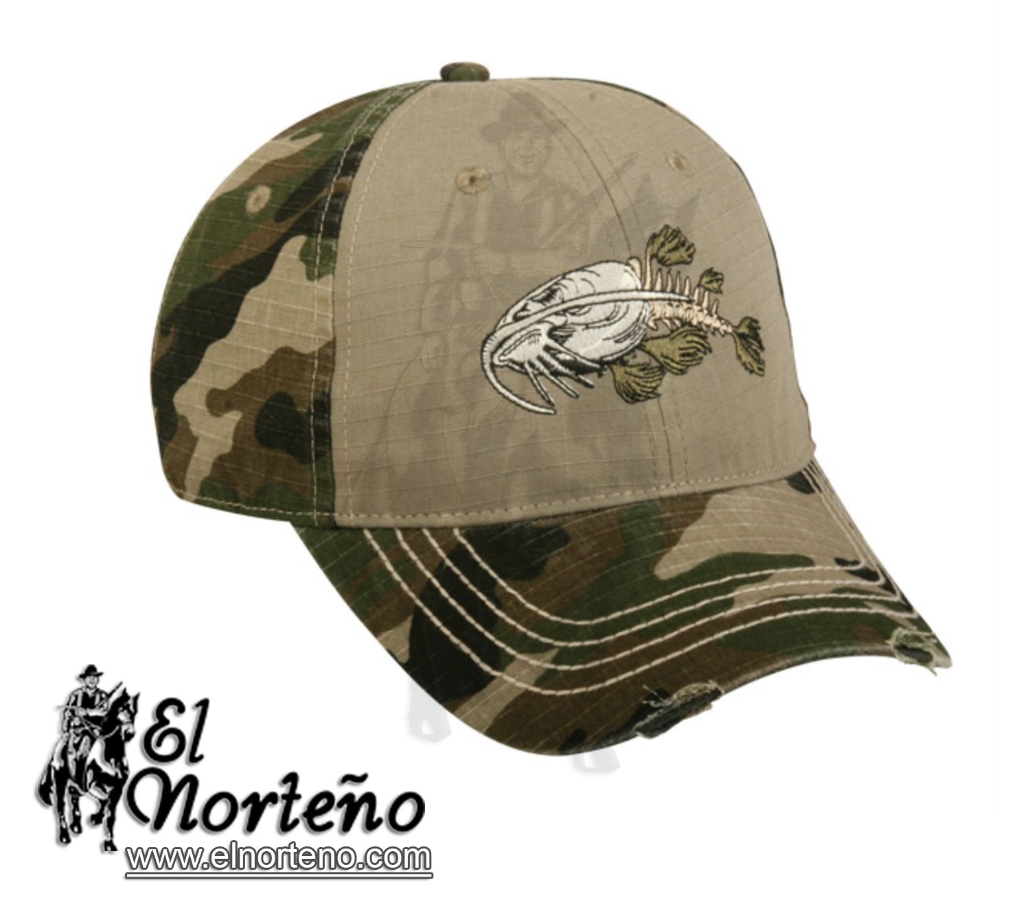 GORRA OUTDOOR CAP CATFISH GENERIC CAMO CAT-020