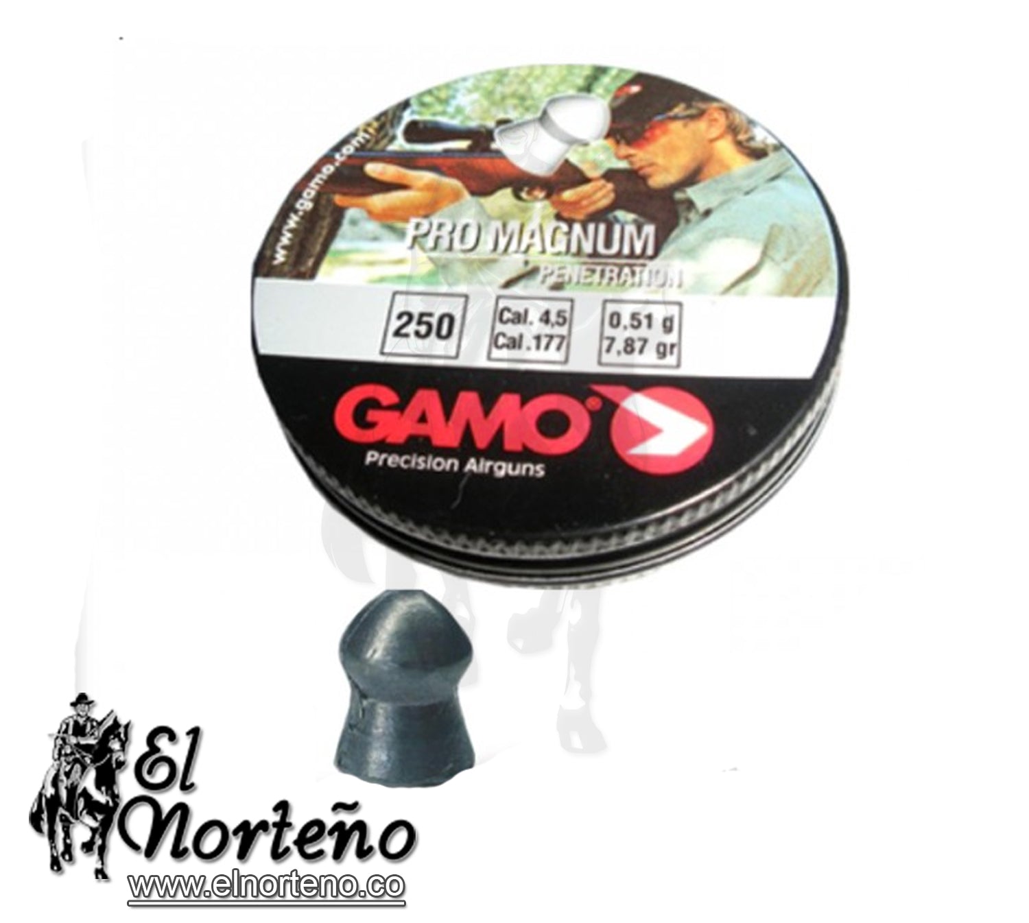 DIABOLO GAMO 4.5 PROMAGNUM (PENETRACION)