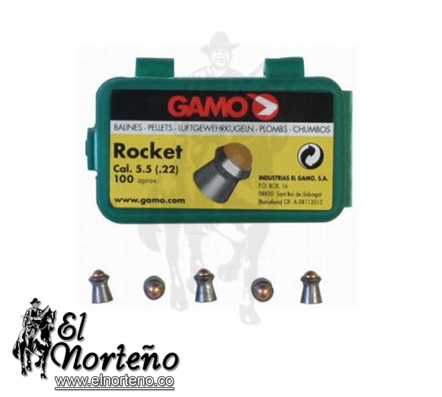 DIABOLO GAMO ROCKET 5.5 (DESTRUCTOR)