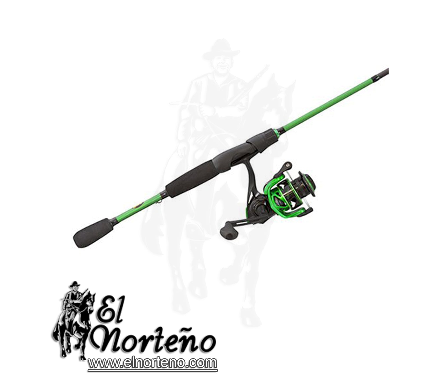 COMBO CAÑA LEWS MS3066M-2 MACH SPEED SPINNING  REV HANDLE