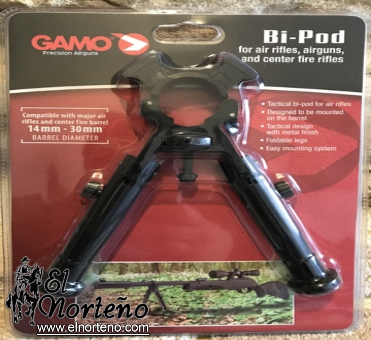 BIPODE UNIVERSAL PARA RIFLE
