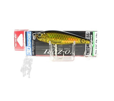 SEÑUELO  YO-ZURI 3D INSHORE TWITCHBAIT (SS) 70MM R1207-HGBL