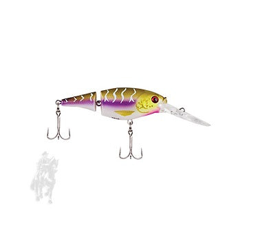 SEÑUELO BERKLEY FLICKER SHAD JOINTED FFSH5J-PT FLCKR SHD JNT 5CM PRPLE TIGER