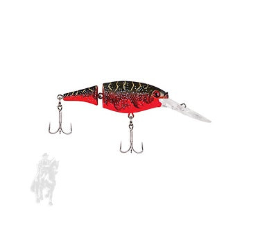 SEÑUELO  BERKLEY  FLICKER SHAD JOINTED FFSH5J-RT FLCKR SHD JNT 5CM RED TIGER