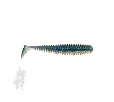 SEÑUELO BERKLEY POWERBAIT POWER SWIMMER PBPS3-SSHR PB PWR 3.8IN SILVER SHNR
