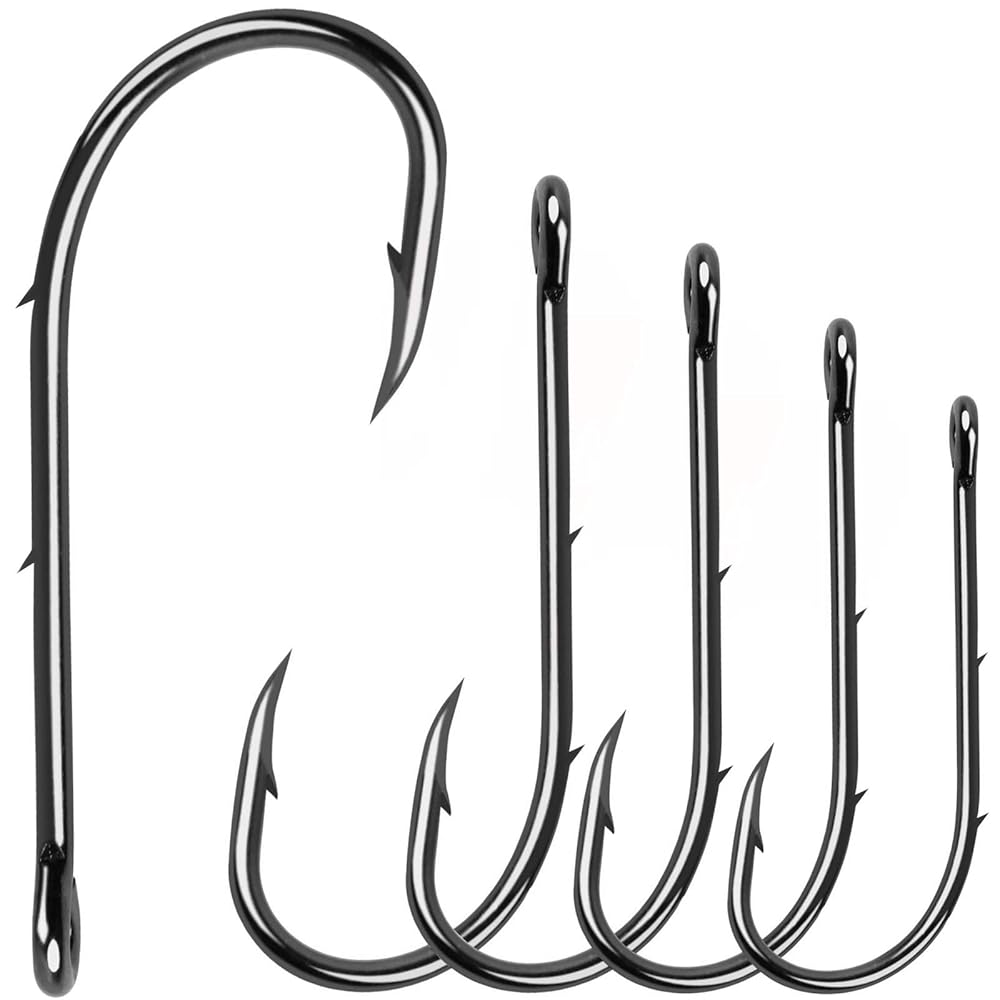 ANZUELO GILHER 11028 LIVE BAIT #4 NEGRO