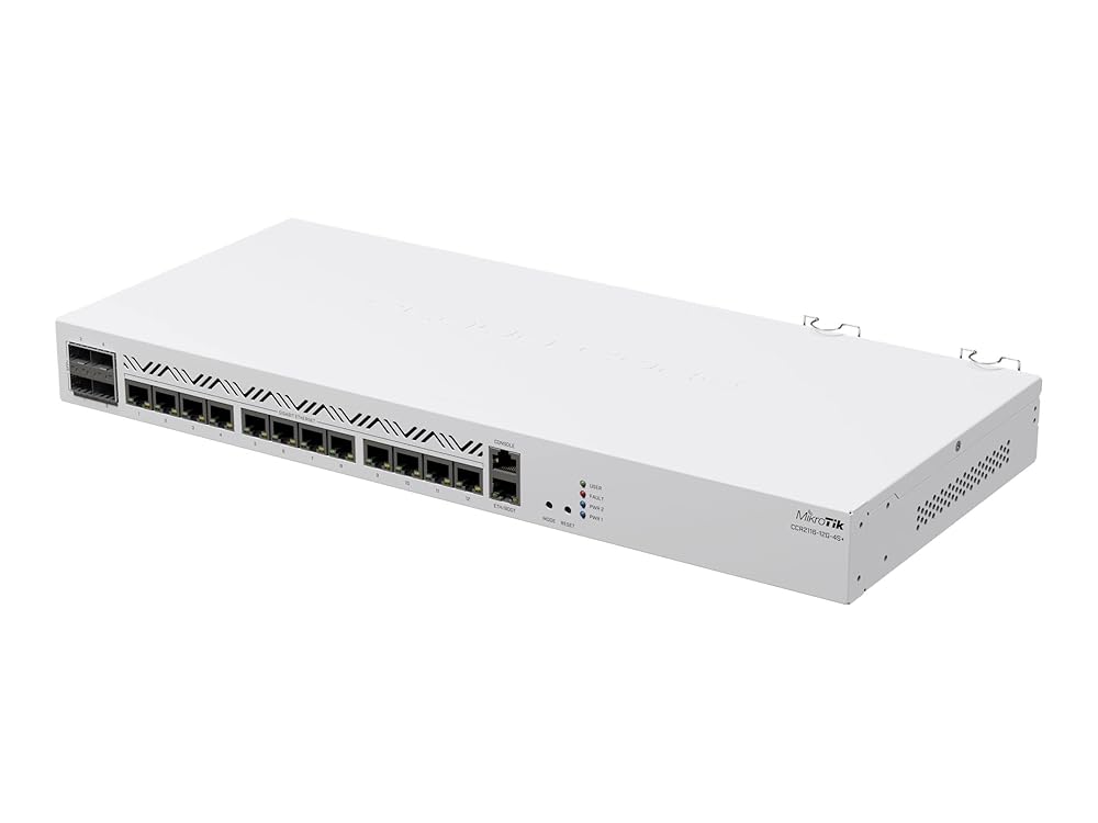 CCR2116-12G-4S+ SWITCHING & ROUTING ROUTERS MIKROTIK CCR2116-12G-4S+ ROUTER CLOU