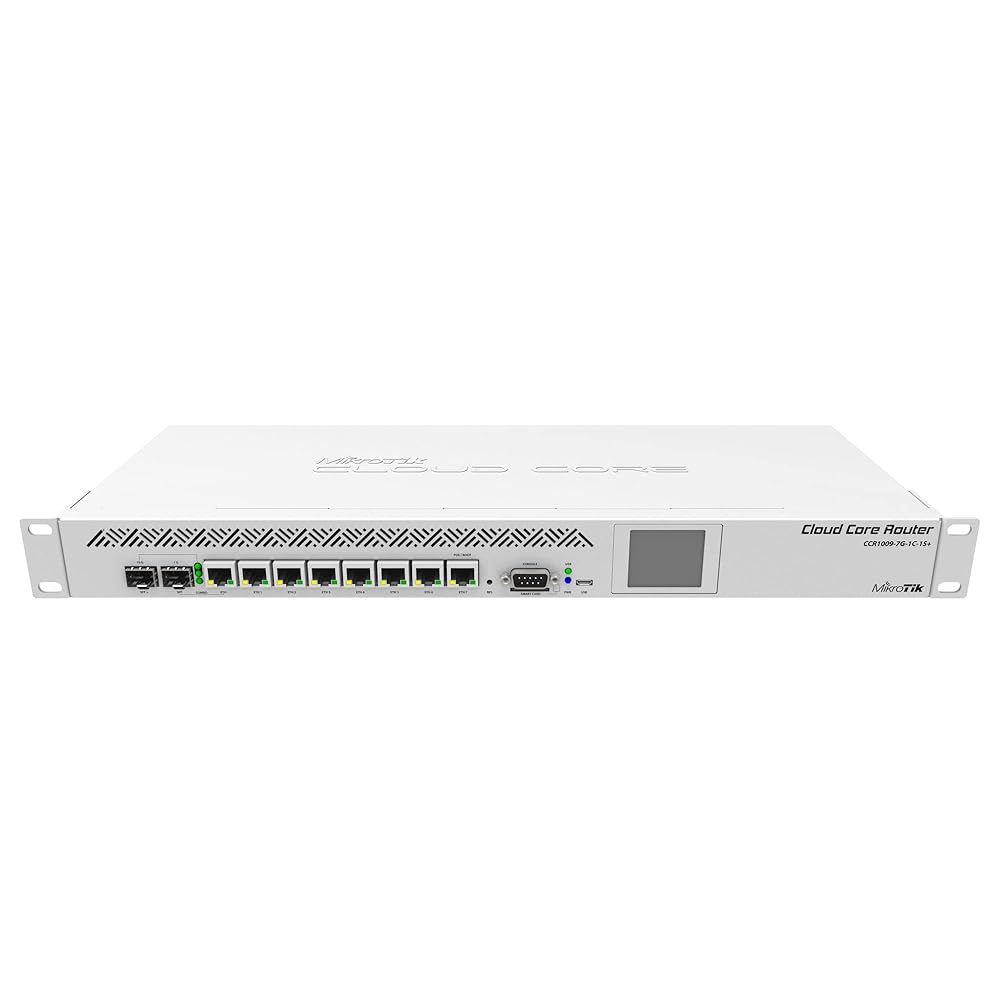 CCR1009-7G-1C-PC SWITCHING & ROUTING ROUTERS MIKROTIK CCR1009-7G-1C-PC CLOUD COR