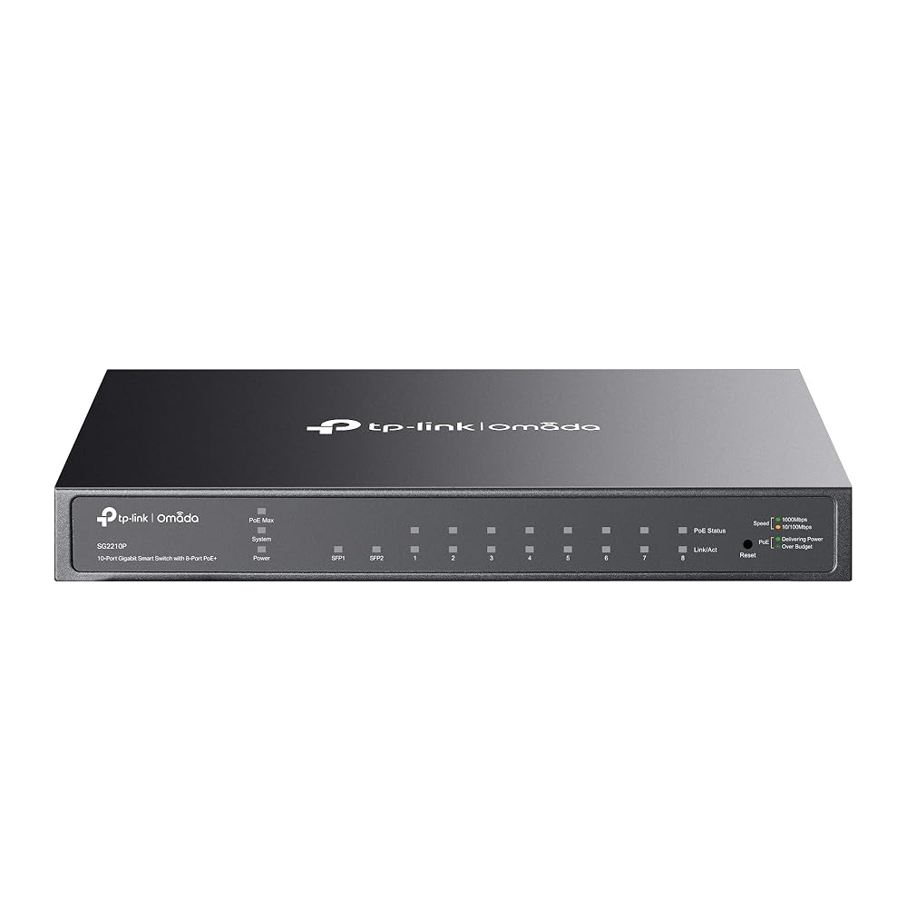 TL-SG2210P SWITCHING & ROUTING SWITCHES TP-LINK TL-SG2210P ADNINISTRAB
