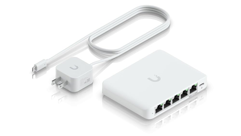 USW-FLEX-MINI SWITCH UNIFI DE UBIQUITI USW-FLEX-MINI DE 5 PUERTOS GIGA