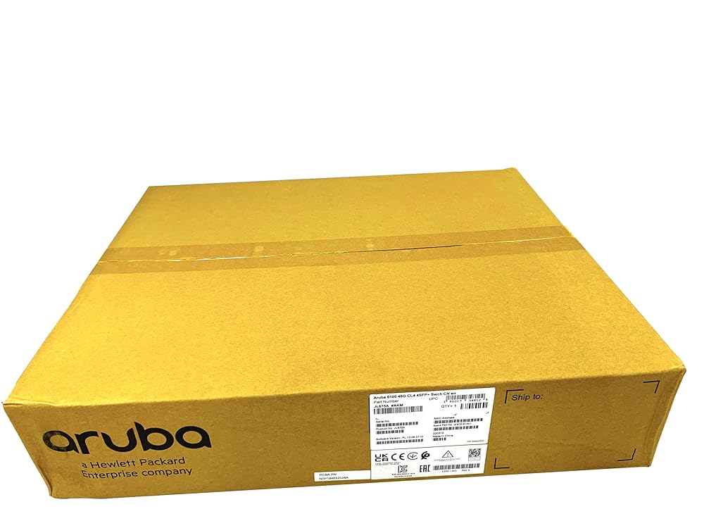 JL686B SWITCH ARUBA JL686B 1930 48G 4SFP+ INSTANT ON POE 370W, RENDIMI
