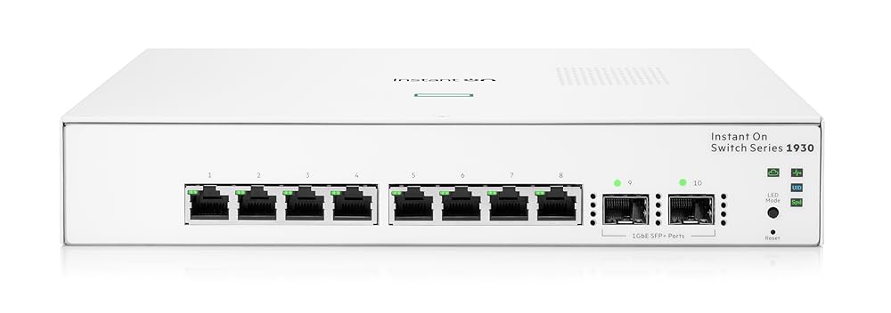 JL685A SWITCH HPE NETWORKING INSTANT ON JL685A 1930 DE 48 PUERTOS GIGA