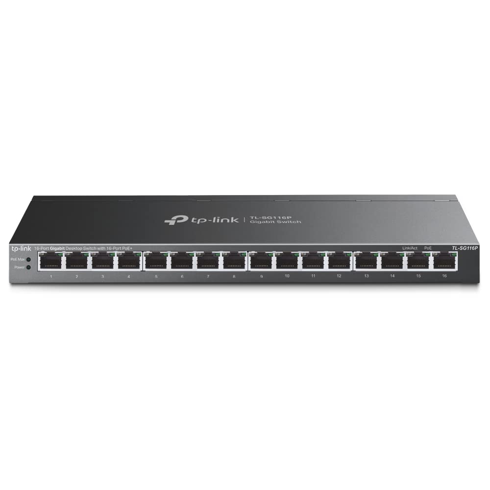 RG-ES218GC-P RUIJIE SWITCH ADMINISTRABLE POE CON 16 PUERTOS GIGABIT PO