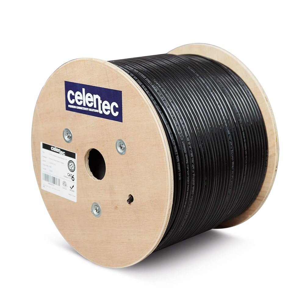 CE-1423 ROLLO DE CABLE UTP CAT 6 AWG23 EN 305MTS PARA USO DE INTERIOR