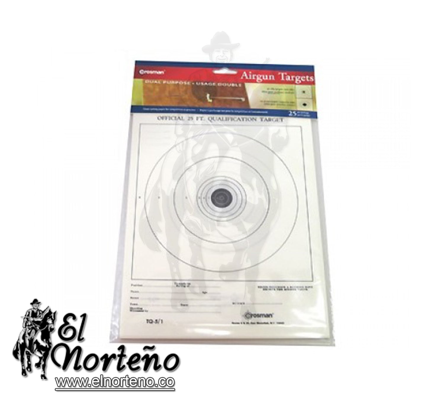 HOJA DE TIRO AL BLANCO PKX25 CROSMAN