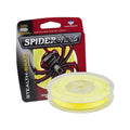 NYLON SPIDERWIRE STEALTH GLOW-VIS BRAID SCS80GV-125 FILLER GREEN 80/20 -0.016