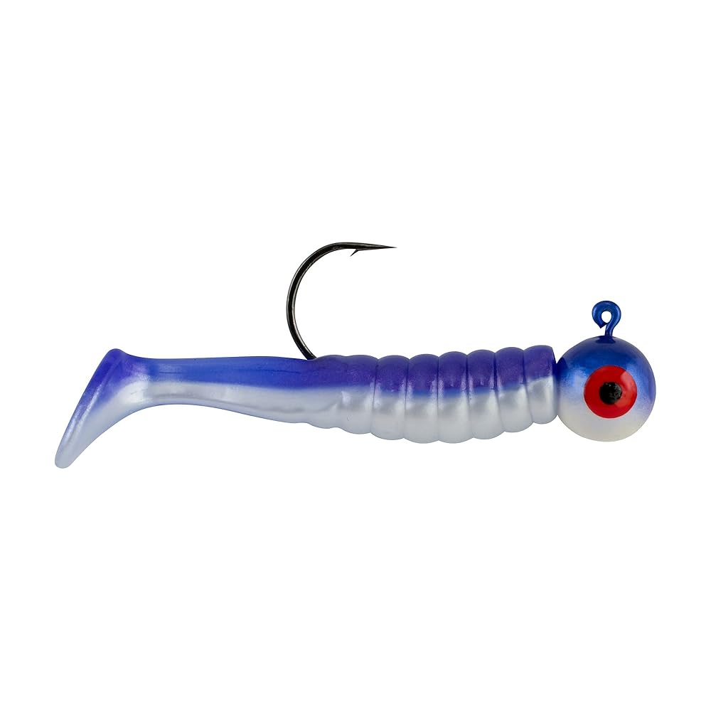SEÃ‘UELO JOHNSON SWIMMING PADDLETAIL SP2C1/8-PPR PURPLE PEARL 2 1/8IN -1/8 OZ