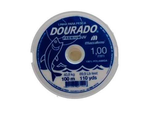Nylon 1.00 Dourado Premiun Natural X 100 Mts