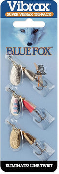 SEÃ‘UELO BLUE FOX 6830605IC VIBRAX MINNOW SPINNER, 3/16 OZ, BROWN TROUT/GOLD