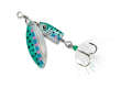 CUCHARA BLUE FOX BFFS1BC FLASH SPINNER, 1/8 OZ, BLACK CHARTREUSE
