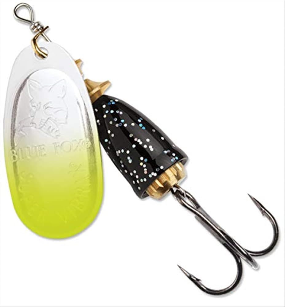 CUCHARA BLUE FOX 606071C CLASSIC VIBRAX SPINNER, 5/8 OZ, CHARTREUSE