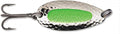 CUCHARA BLUE FOX 0130001 PIXEE SPOON, 1/2 OZ, NICKEL PLATED/FLUORESCENT RED