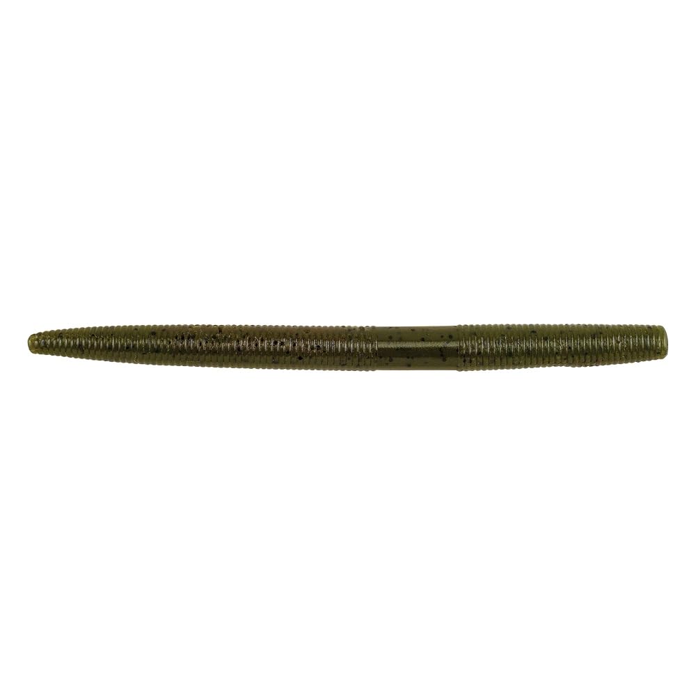 SEÃ‘UELO BERKLEY POWERBAIT THE GENERAL 4.25IN BAG GREEN PUMPKIN 1/4IN -10