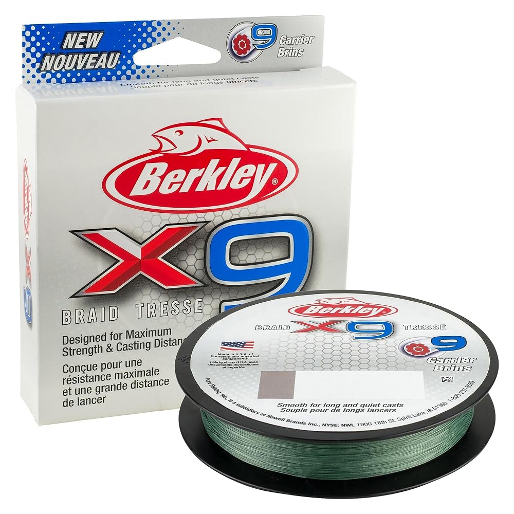 SEDAL O NYLON BERKLEY X9BFS40-22 FILLER SPOOLS LOW-VIS GREEN 40/12