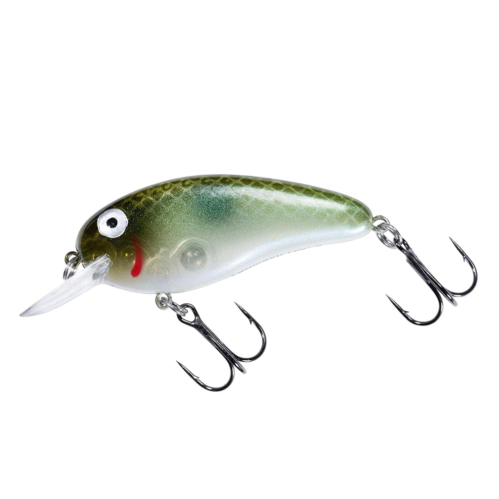 SEÃ‘UELO SEBILE FLATT SHAD FS-050-XH-HGR BOX HOLO GREENIE 2IN -3/8 OZ