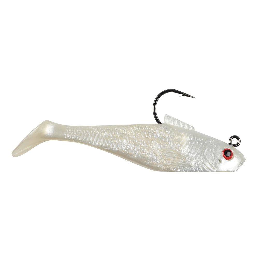 SEÃ‘UELO SEBILE FLATT SHAD SNAGLESS FSSN-050-XH-GBGH GREENBACK GHOST3/8 OZ