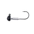 ANZUELO JIG BERKLEY 1/0 JIGHEADS HALF HEAD JIGS BHHJ18-BL BLISTER BLACK