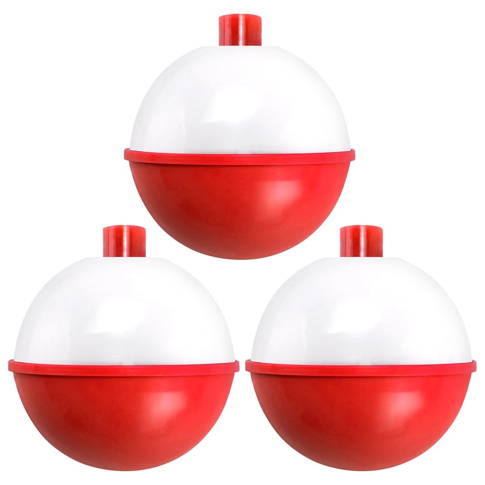 FLOTADOR DANIELSON B8130BUL150 SNAP-ON FLOAT RED/WHITE 1-1/2 BULK 48PK
