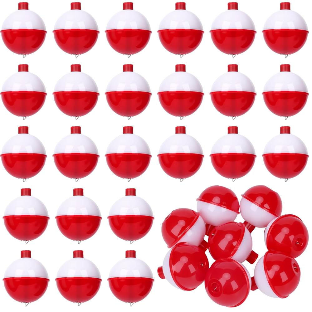 FLOTADOR DANIELSON B8130BUL175 SNAP-ON FLOAT RED/WHITE 1-3/4 BULK 48PK