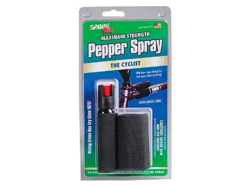 Spray Pimienta Ciclista Negro Cy-35-us Sabre Red
