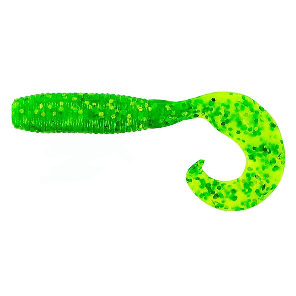 SEÃ‘UELO BETTS 022GR-47N SPIN GRUB LURE, 1 1/ 4, 1/16 OZ, CHARTREUSE CRAWFISH
