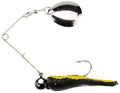 SEÃ‘UELO BETTS 022GRRL-49N SPIN GRUNTS GRUB LURE, 1 1/4, 1/16 OZ CRICKET/BLACK