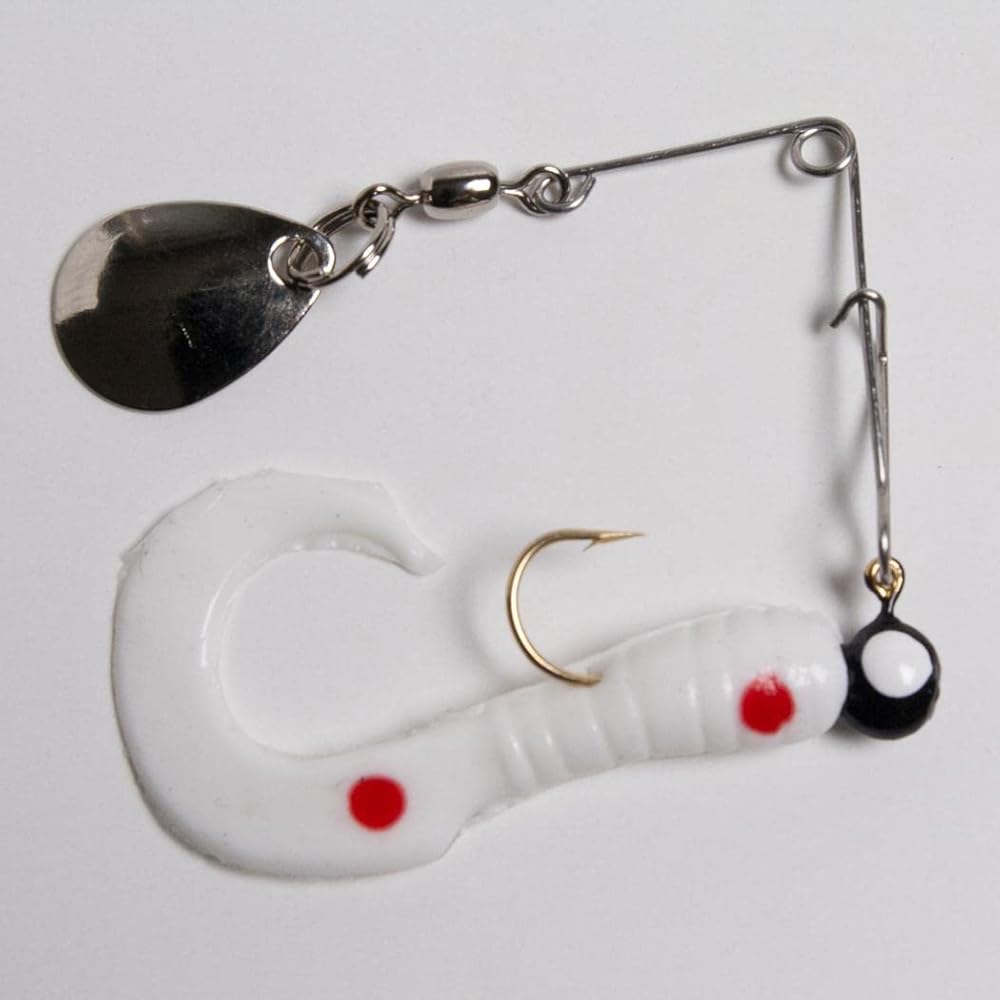 SEÃ‘UELO BETTS 021CT-39N SPIN CURL TAIL LURE 1 1/2, 1/32 OZ, CHARTREUSE